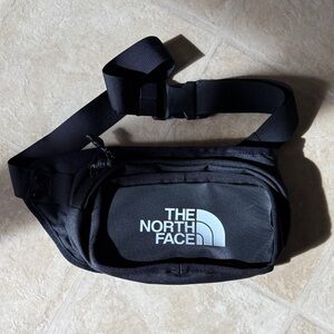 The North Face Explore Hip Fanny Pack in Black with Water Repellent Finish